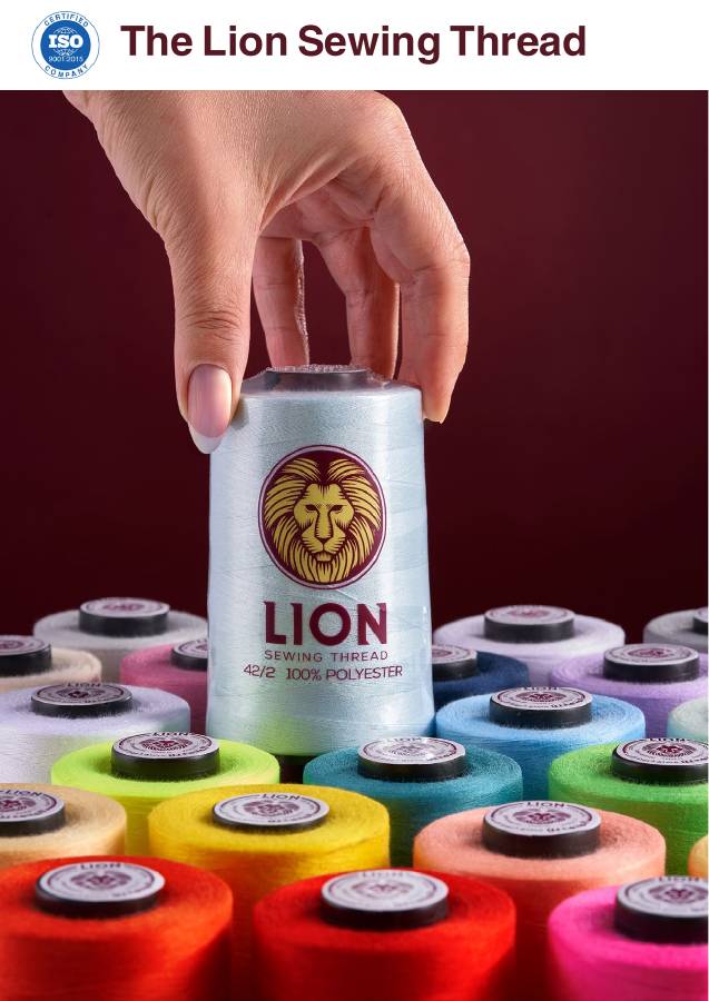 Lion sewing thread collection