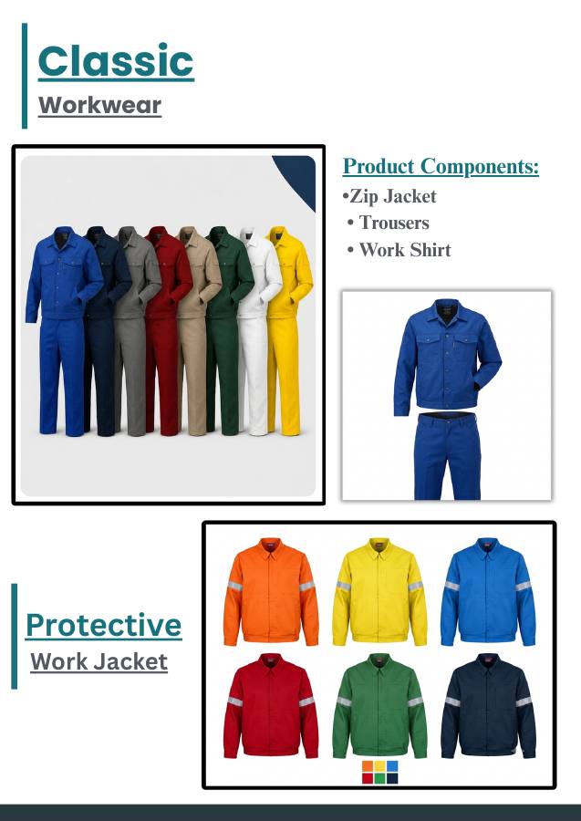 Industrial and workwear collection